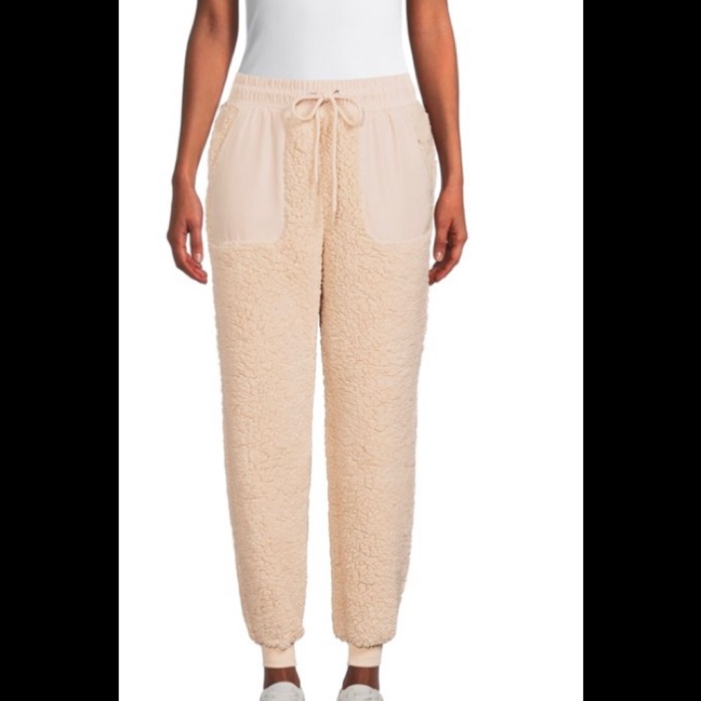 Junior Faux Sherpa Joggers